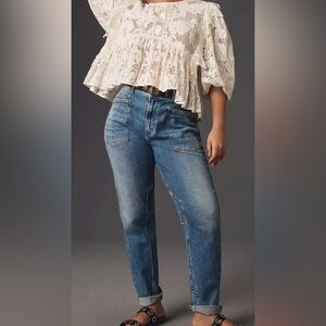 Anthropologie Pilcro Wanderer Mid-Rise Relaxed Women's Jeans Size 30P